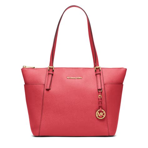 michael kors jet set red